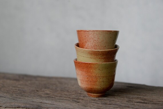 Ceramic Tea Cups set of 3 — photo 14 of 15