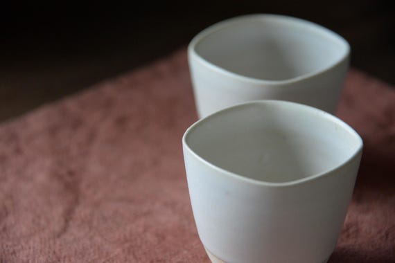 Ceramic Tea Cups set of 2 — photo 8 of 9