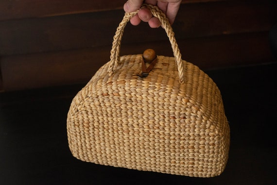 Wicker case for outdoors teaware picnic — photo 8 of 10