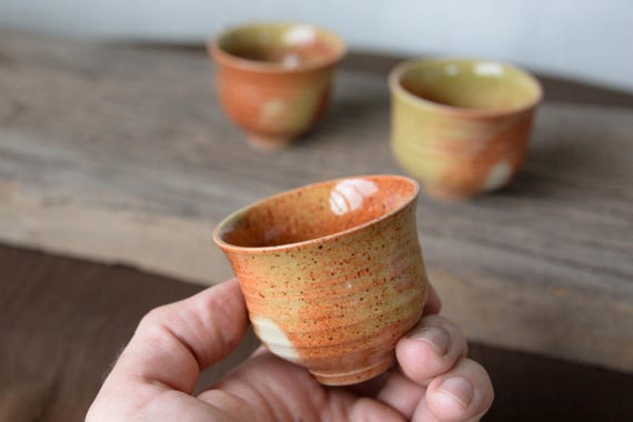 Ceramic Tea Cups set of 3 — photo 10 of 14