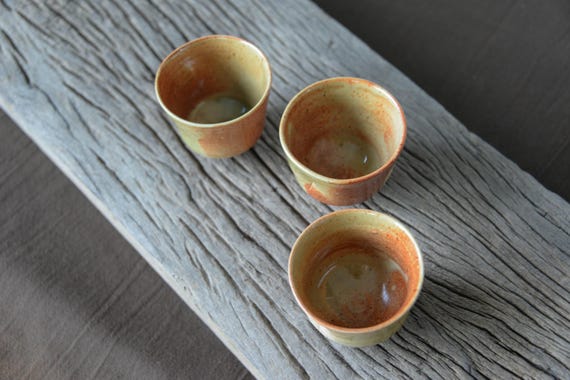 Ceramic Tea Cups set of 3 — photo 10 of 15