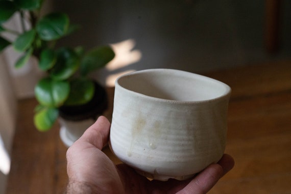 Chawan in matt white glaze — photo 9 of 10