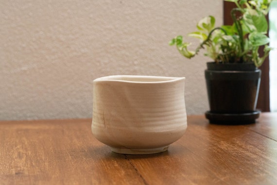 Chawan in matt white glaze — photo 10 of 10