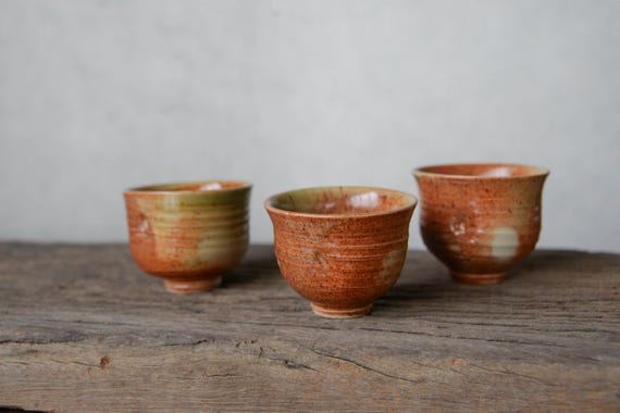 Ceramic Tea Cups set of 3 — photo 3 of 14