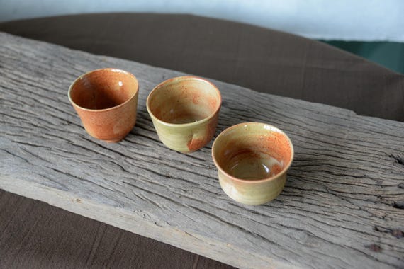 Ceramic Tea Cups set of 3 — photo 13 of 15