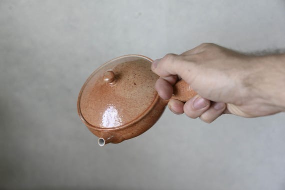 Flat Ceramic Kyusu Teapot — photo 9 of 9