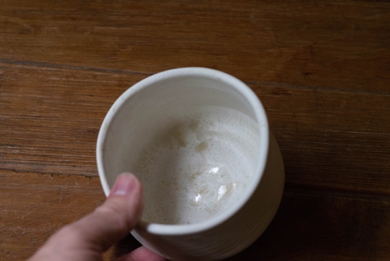 Chawan in matt white glaze — photo 7 of 10