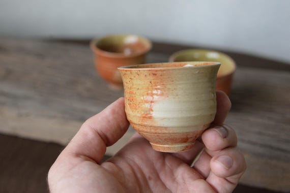 Ceramic Tea Cups set of 3 — photo 12 of 14