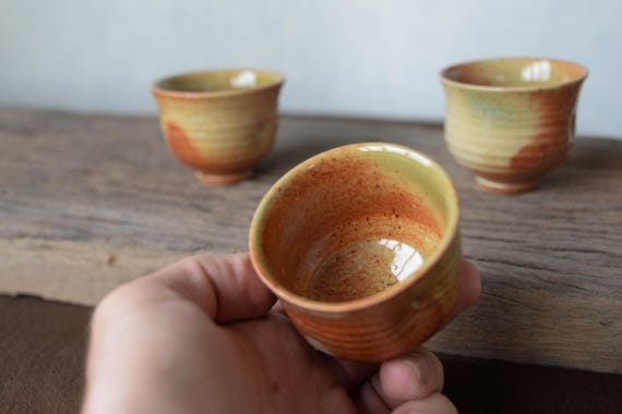 Ceramic Tea Cups set of 3 — photo 4 of 14