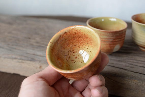 Ceramic Tea Cups set of 3 — photo 7 of 14