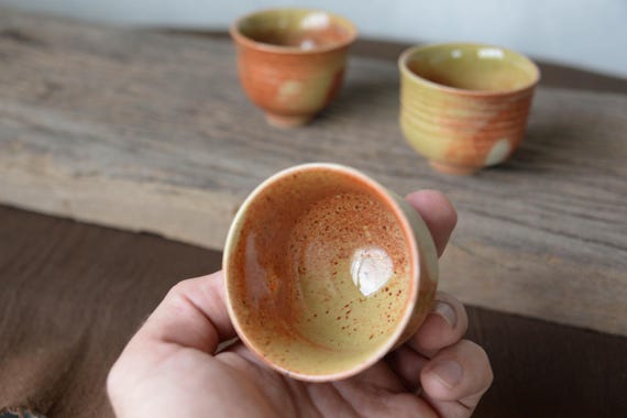 Ceramic Tea Cups set of 3 — photo 11 of 14