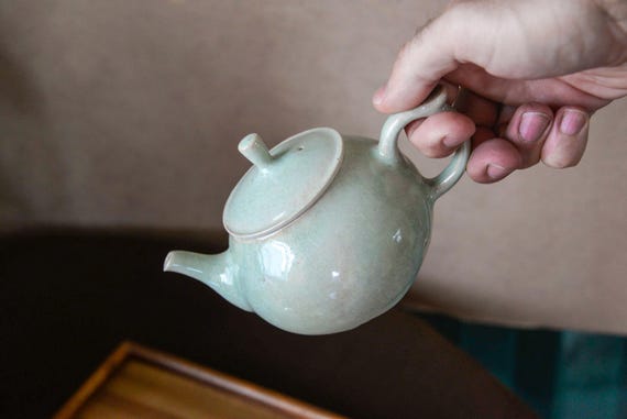 Handmade Ceramic Teapot — photo 7 of 10