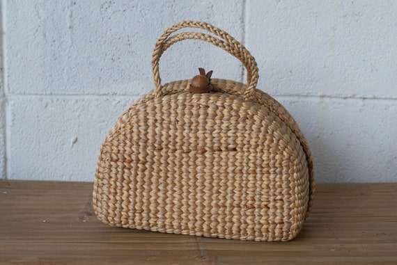Wicker case for outdoors teaware picnic — photo 6 of 10