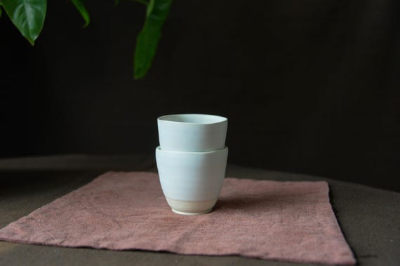 Ceramic Tea Cups set of 2 — photo 9 of 9