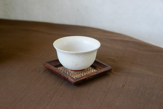 Wooden Coasters in Hard wood and Bamboo tapestry — photo 4 of 8