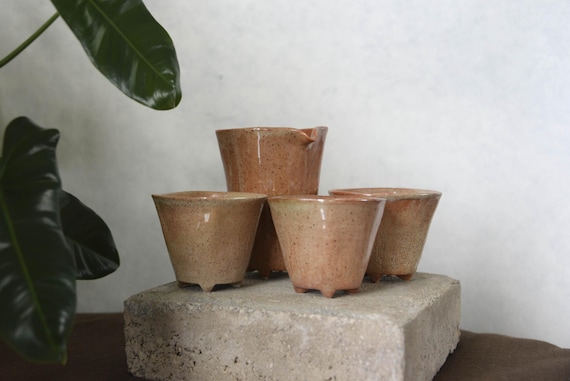 Handmade Ceramic Tea Cups and Pitcher — photo 12 of 12